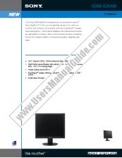 Ver SDM-S95AB pdf Especificaciones de comercialización