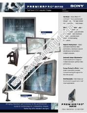 Voir SDM-P82 pdf Tableau comparatif: Écran plat LCD