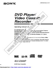 View SLV-D300P pdf Operating Instructions