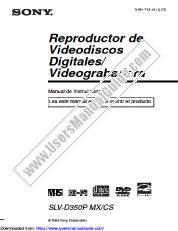 Voir SLV-D350P pdf Manual de instrucciones