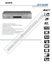 View SLV-D550P pdf Marketing Specifications