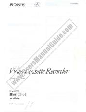 Ver SLV-R1000 pdf Manual de usuario principal