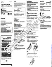 Ver SRF-HM03V pdf Instrucciones de operación