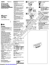 Voir SRF-HM33 pdf Mode d'emploi (manuel primaire)