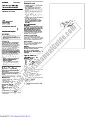 Vezi SRF-M35 pdf Manual de utilizare primar