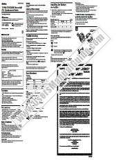 Vezi SRF-M85V pdf Instrucțiuni de operare