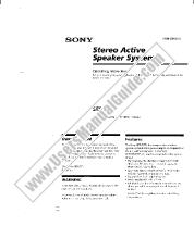 Ver SRS-PC51 pdf Manual de usuario principal