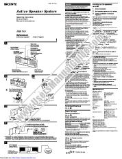 Ver SRS-T57 pdf Instrucciones de funcionamiento (manual principal)