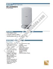 View SS-LA300ED pdf Specifications with Key Features