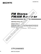 Ver STR-DA9000ES pdf Instrucciones de operación