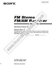 View STR-DE197 pdf Operating Instructions