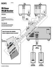 View STR-DE197 pdf Easy Setup Guide (hookup diagram)