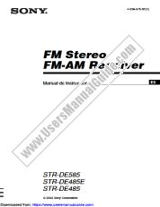 Ver STR-DE485 pdf manual de instrucciones
