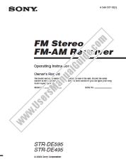 Ver STR-DE595 pdf Instrucciones de operación