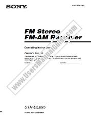 View STR-DE695 pdf Operating Instructions