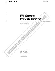 View STR-DE805G pdf Operating Instructions