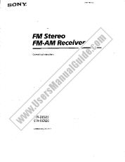 View STR-DE925 pdf Primary User Manual