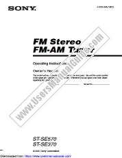 Vezi ST-SE370 pdf Manual de utilizare primar