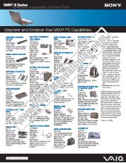 View VGN-S460P pdf Accessories: Summer 2005 S-series