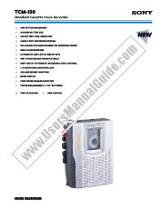 View TCM-150 pdf Marketing Specifications