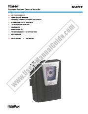 View TCM-16 pdf Marketing Specifications