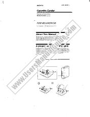 View TCM-465V pdf Operating Instructions  (primary manual)