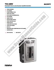 View TCS-60DV pdf Marketing Specifications