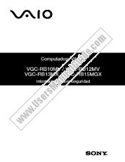 Vezi VGC-RB15MGX pdf Informații de siguranță