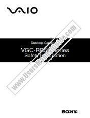 Vezi VGC-RB53X pdf Informații de siguranță