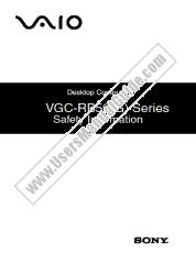 Vezi VGC-RB57G pdf Informații de siguranță