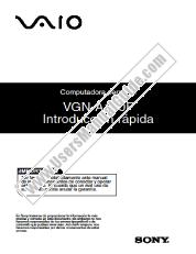Ansicht VGN-A190F pdf Schnelle Einführung in den Computer (Spanisch)