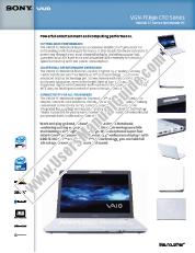 View VGN-FE690 pdf Marketing Specifications (CTO)