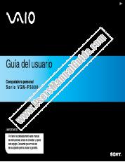 Ansicht VGN-FS812F pdf Benutzerhandbuch (Spanisch)