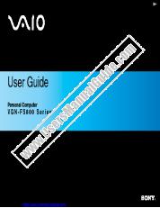 View VGN-FS8900V pdf User Guide