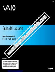 Ansicht VGN-S560FP pdf Benutzerhandbuch (Spanisch)