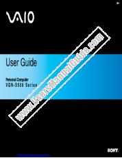 View VGN-S580P pdf User Guide