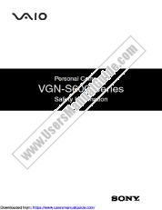 Vezi VGN-S660 pdf Informații de siguranță