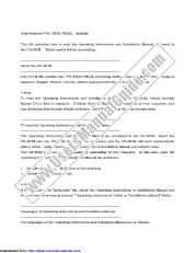 Ansicht VPL-FX52 pdf Read Me File