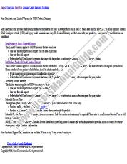View VGN-BX570B/H pdf Limited Warranty for VAIO Products Summary