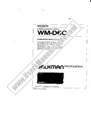 Ver WM-D6C pdf Instrucciones de funcionamiento (manual principal)