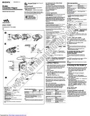 Vezi WM-FX495 pdf Instrucțiuni de operare (manual primar)