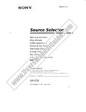 Ver XA-C30 pdf Manual de usuario principal