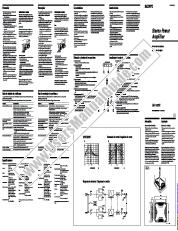 Voir XM-1502SX pdf Manual de instrucciones