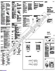 Voir XM-2165GTX pdf Manual de instrucciones