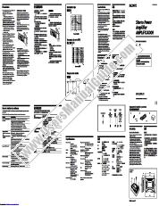 Voir XM-2200GTX pdf Manual de instrucciones