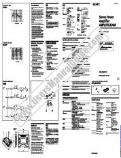 Voir XM-4060GTX pdf Manual de instrucciones