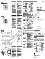 Voir XM-4060GTX pdf Mode d'emploi et Instructions de branchement