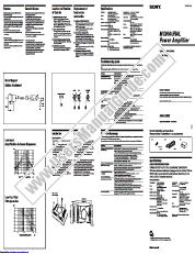 Voir XM-D500X pdf D'exploitation et Instructions de montage