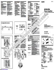 Voir XM-DS1600P5 pdf D'exploitation et Instructions de montage