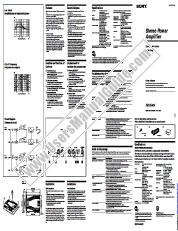 Ver XM-SD46X pdf Instrucciones de operación